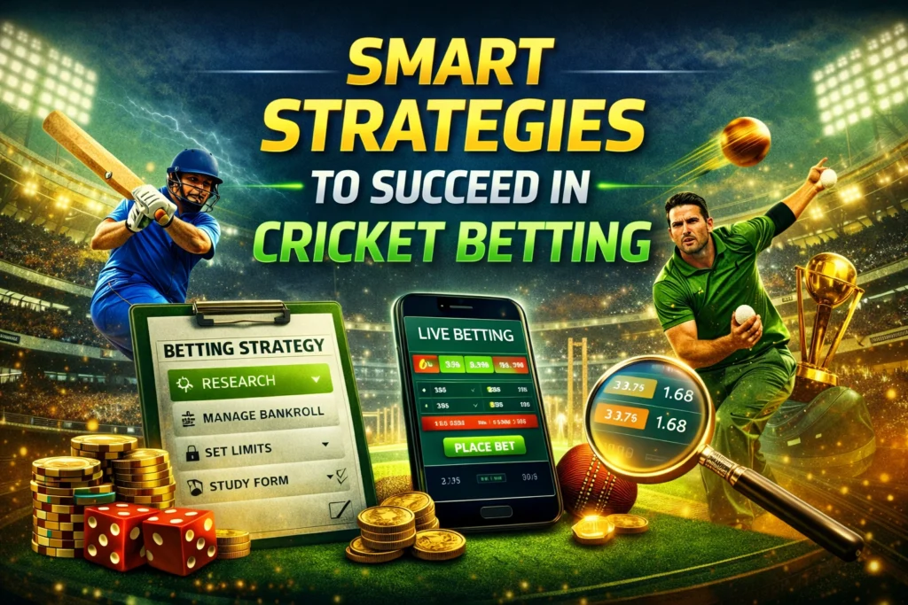 Smart strategies to succeed in cricket betting with mobile betting app, cricket match analysis, and sports betting dashboard