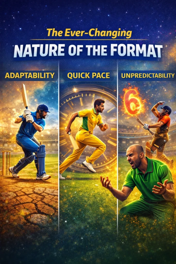Evolution of T20 cricket format strategy innovation batting and bowling changes