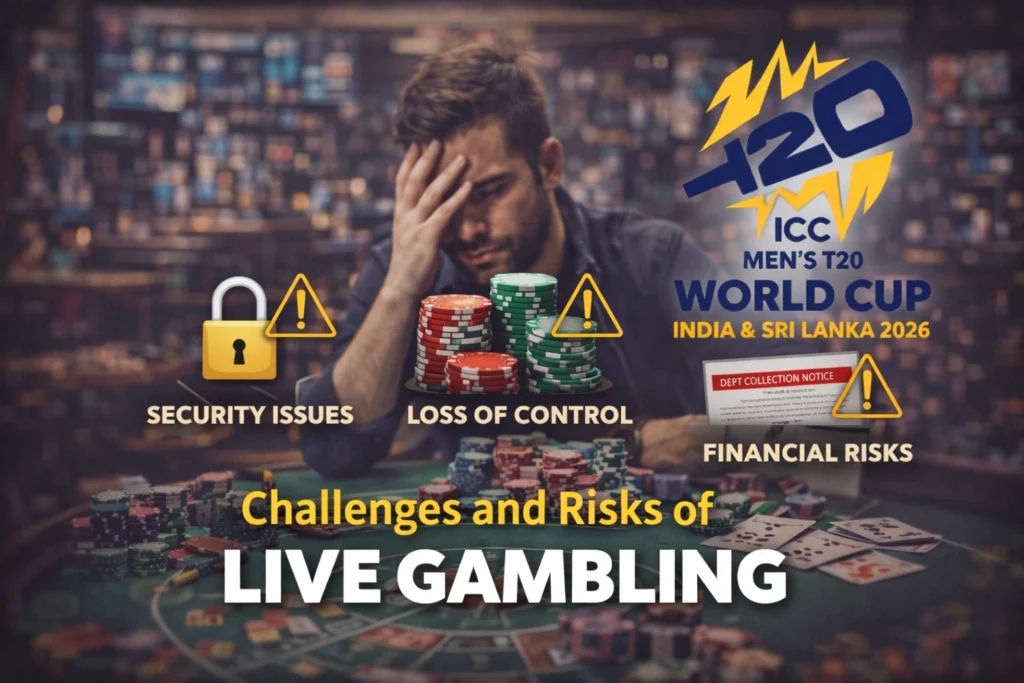 Challenges and risks of live gambling in online casino games with live dealer tables