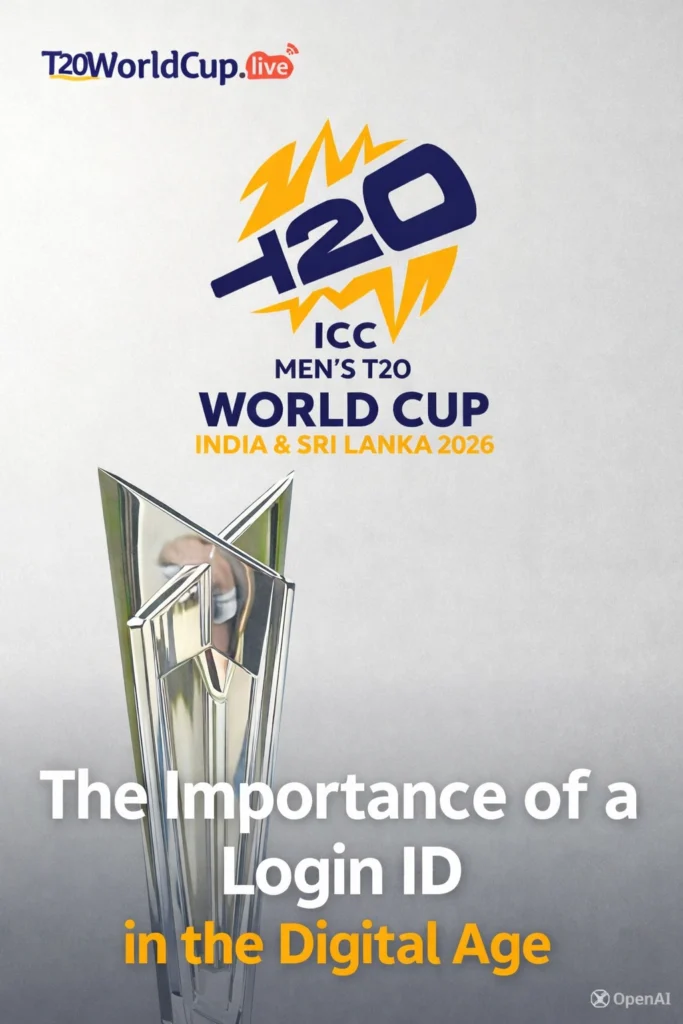 Illustration representing login ID security and digital account access in the modern internet age