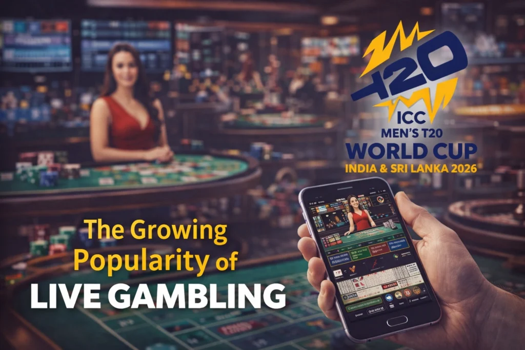 The growing popularity of live gambling with live dealer casino tables and online streaming